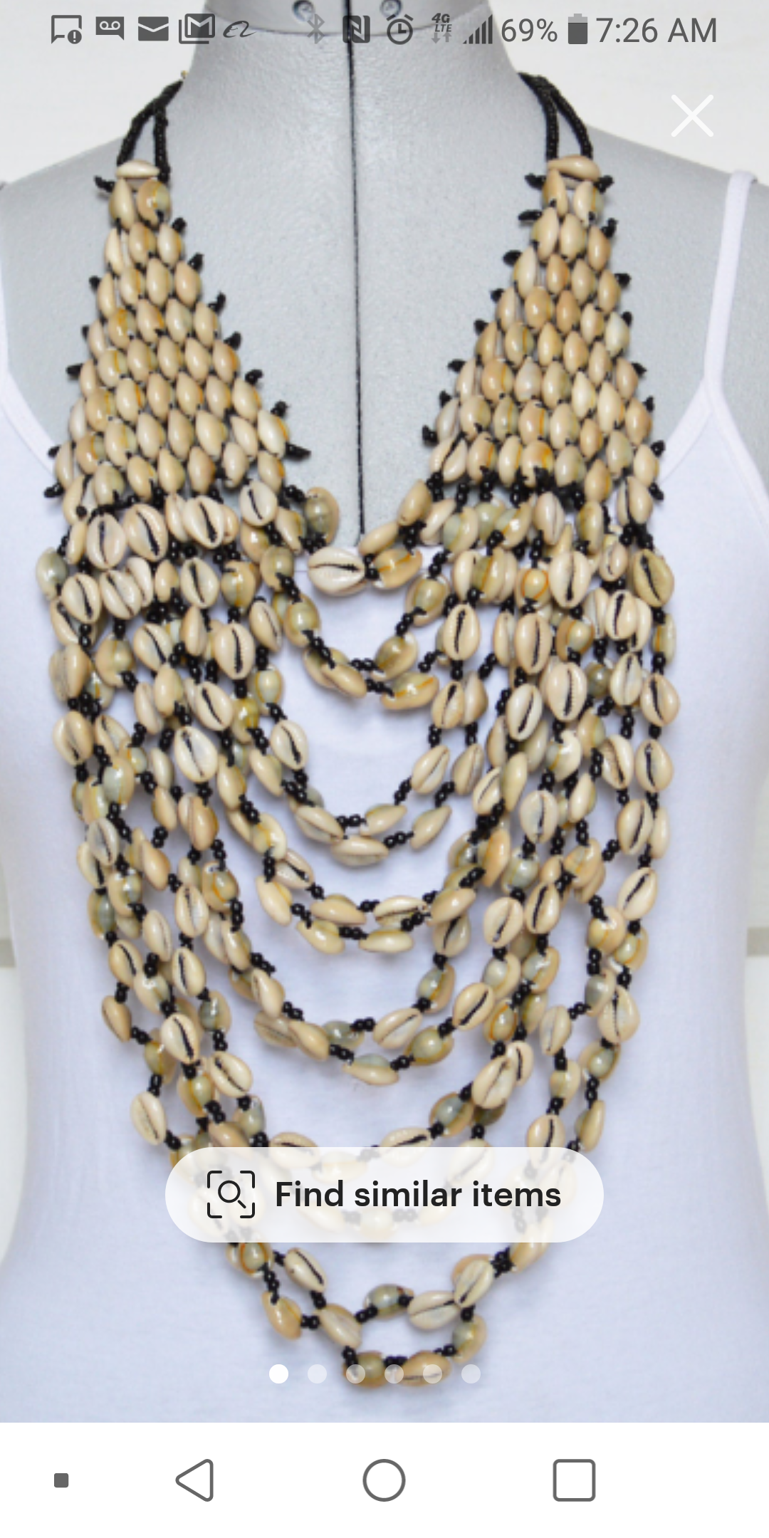 African jewelry and clothing