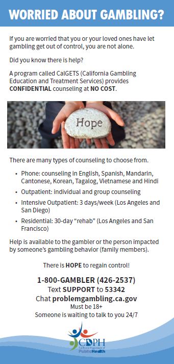 California Council on Problem Gambling