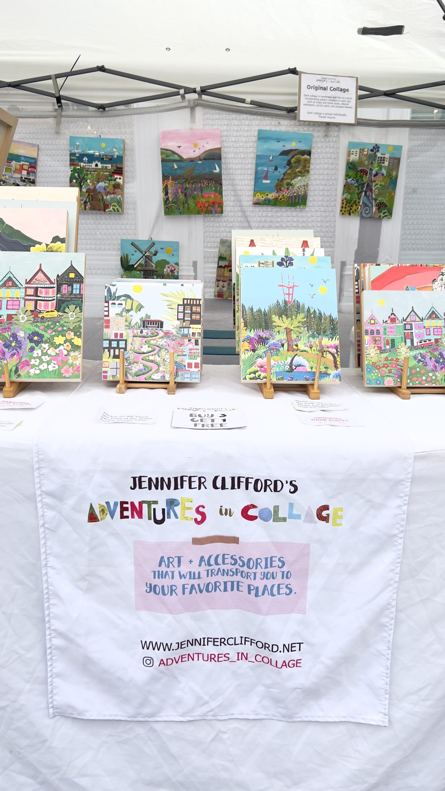Jennifer  Clifford’s adventures in collage