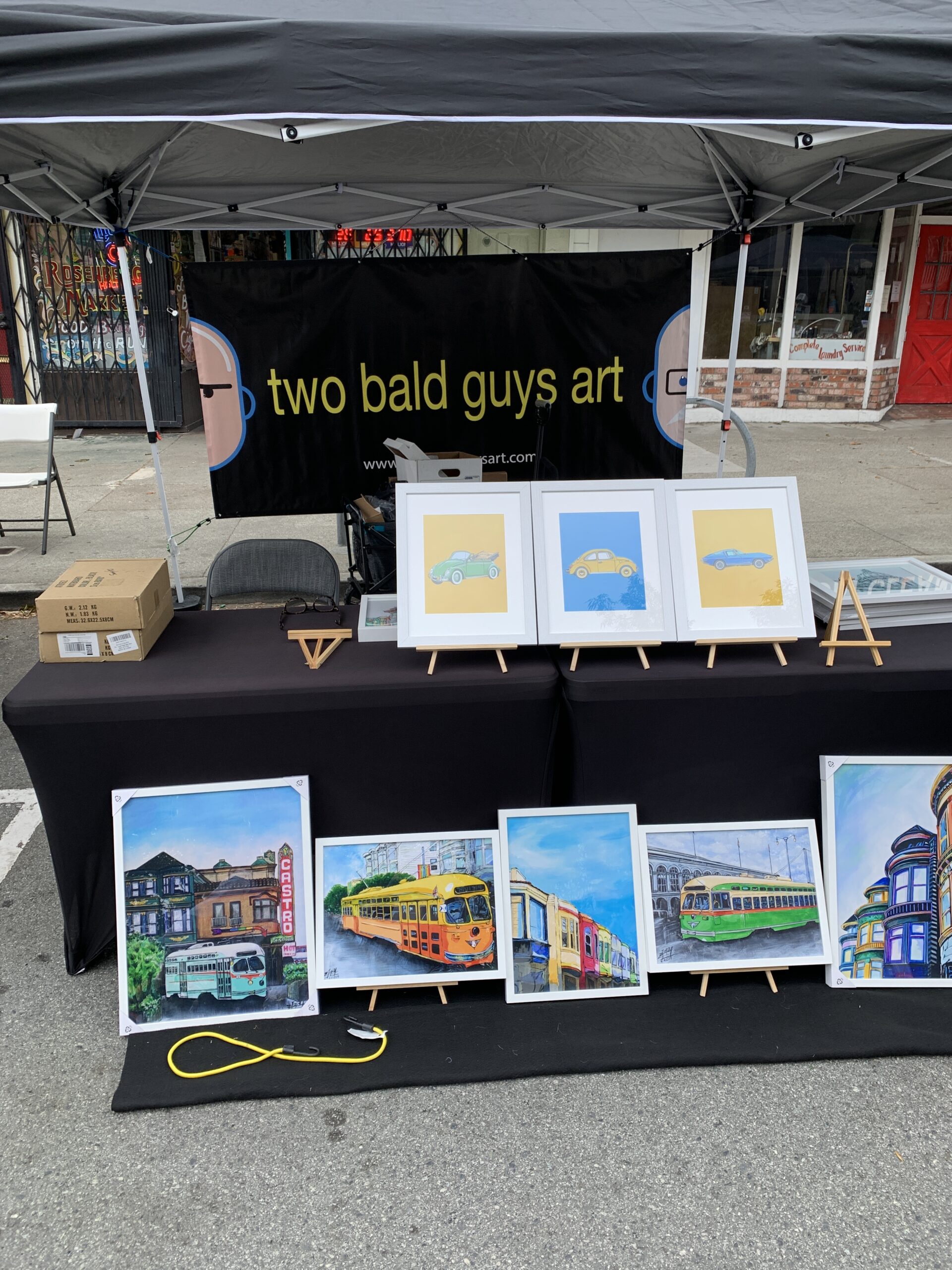 Two Bald Guys Art